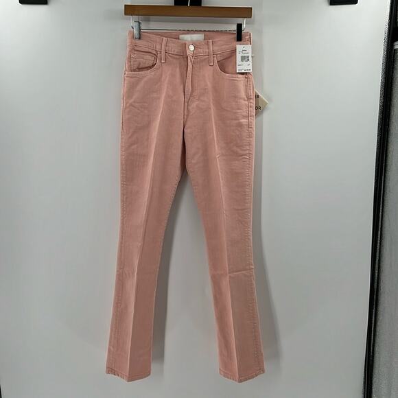 MOTHER The Inside Hover Women's Jeans in Peach Parfait Size 27 - Picture 3 of 12